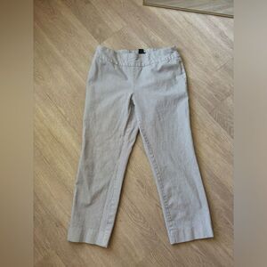 Chicos Cropped stripped so slimming pant 00
